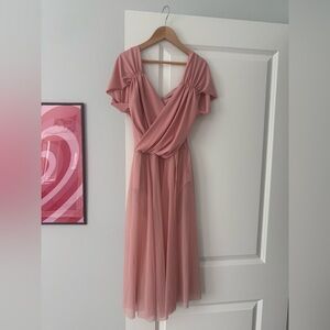 Weissman People Help Costume Lyrical Dance Ice skate dress SA Pink Solo Comp